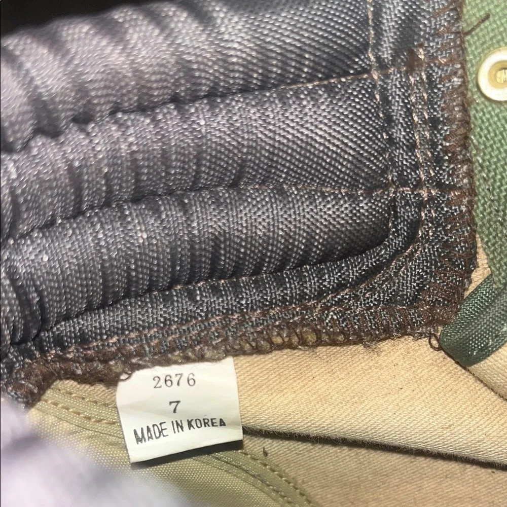 Orvis Green and Black Outdoor Boots